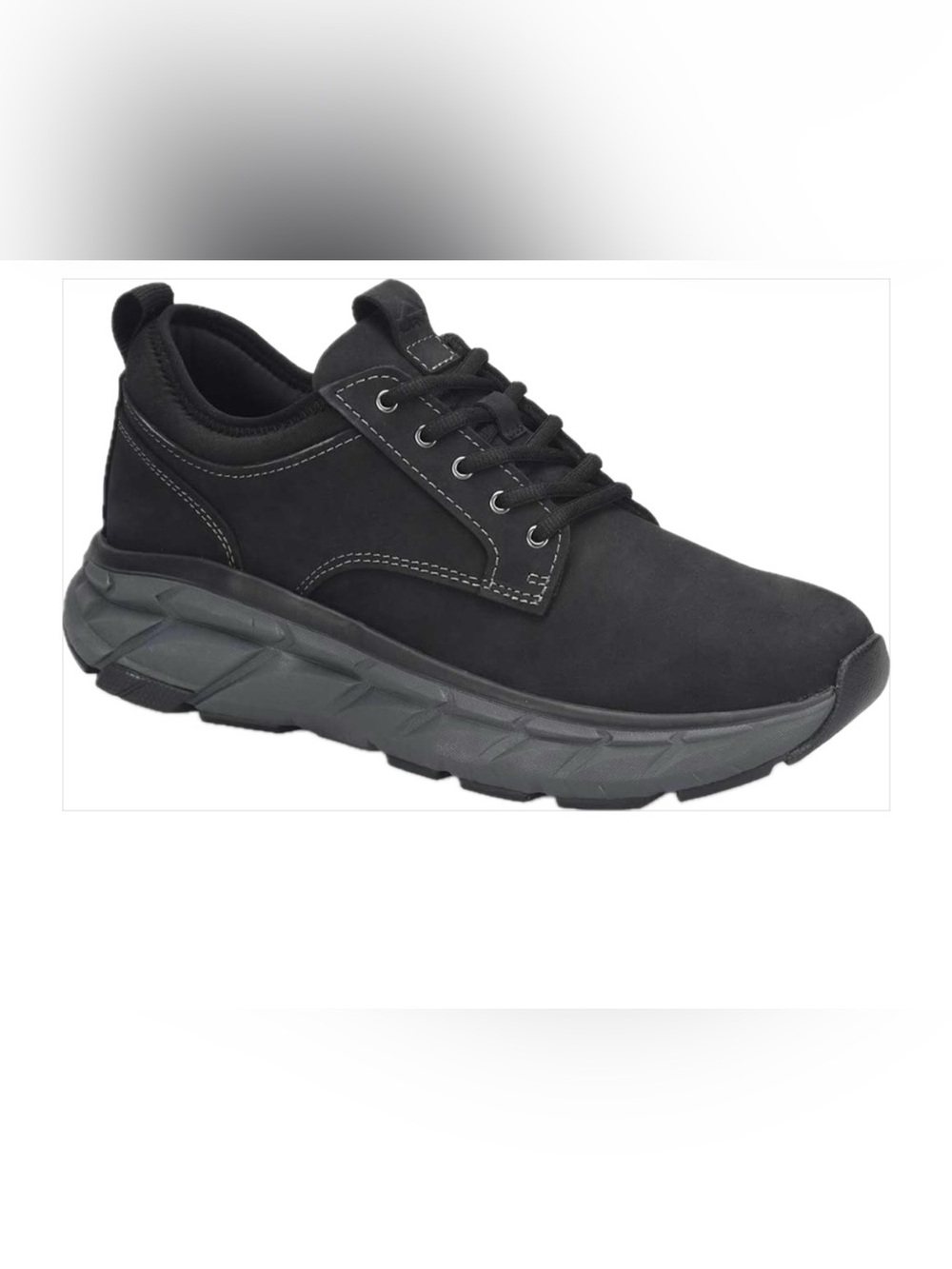 Align Men's Verdell Waterproof Slip-Resistant Oxfords Black Shoes Men's 12 New - Picture 1 of 12